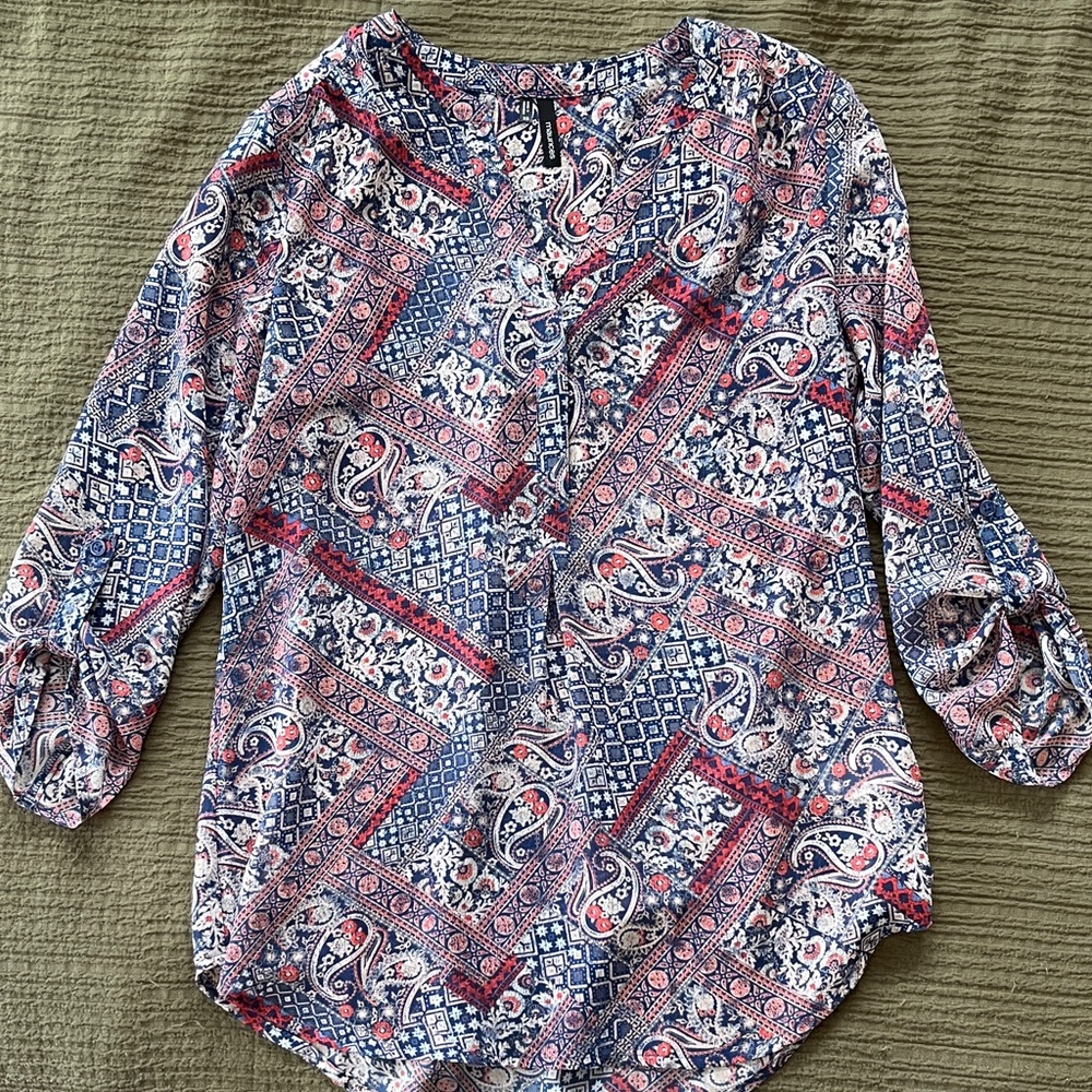 Maurices Paisley Print Women's Top